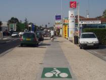 exemple piste cyclable a talence